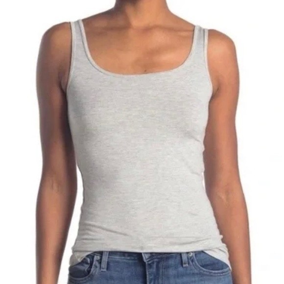 Halogen Tops - Halogen Gray Favorite Tank Top